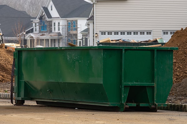 you can rent construction dumpsters for any length of time that fits your project timeline